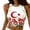 A-Green2229, variant on Womens Ribbed Crop Tank Tops TurkeyLetter Print Stretchy Sleeveless Summer Casual Top
