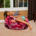 thumbnail image 3 of Posh Creations Bean Bag Chair for Kids, Teens, and Adults, 27in - Medium, Nylon Camo Pink and Brown, 3 of 4