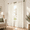 Natural-34"W x 84"L (Pack of 2), variant on Taupe Curta90 Inch Length 2 Panels Set Linen Light Filtering Sheer Brown For Living Room Bedroom Coffee Colored Primitive Drapes P