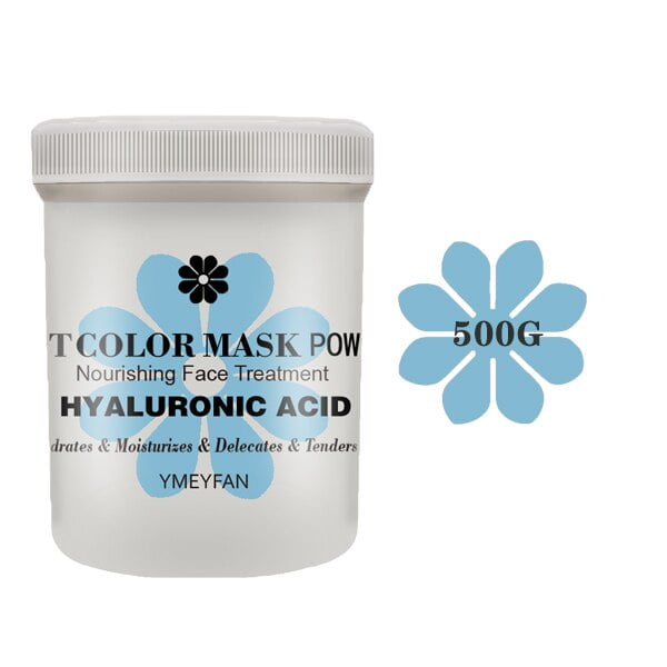 Mascarilla Facial hidratante de hidrogelatina, cristal rosa, colágeno dorado, 500g/frasco Gao Jinjia LED