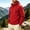 A56 Red, variant on Windbreaker Jacket for Men Lightweight Hooded Coat Water Resistant Outdoor Shell Hiking Activewear with Zipper Pockets Travel Golf Casual Outerwear Spring