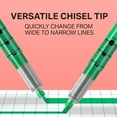 thumbnail image 4 of XUCP-Liquid Highlighters, Chisel Tip, Yellow, 12 Count, 4 of 4