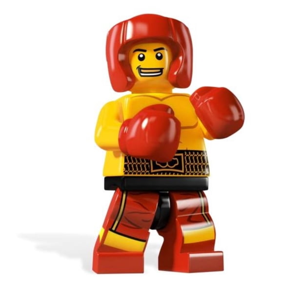 Lego Minifigures Series 5 Boxer Collection Mini Figure Professional Prize Fighter