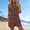 Brown, variant on Women's Summer Rompers Casual Loose Sleeveless Jumpsuit with Pockets Purple