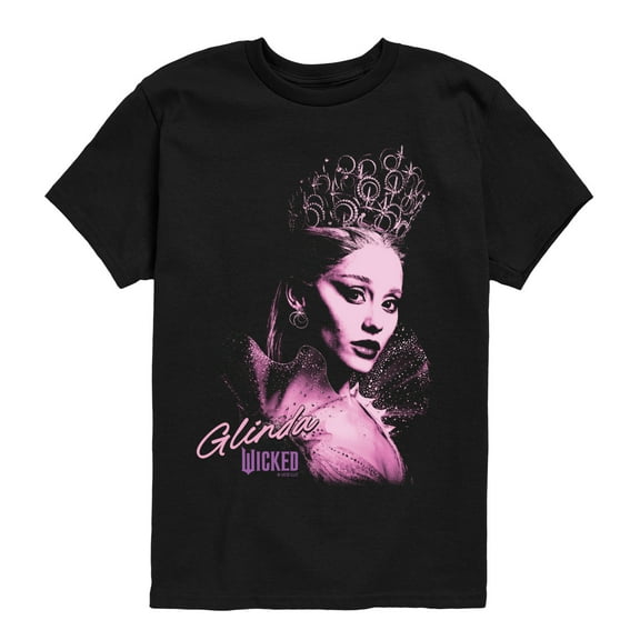 Wicked: Part 2 - Pastel Glinda -Youth Short Sleeve Graphic T-Shirt