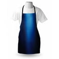 thumbnail image 3 of Navy Apron Blurry Mosaic Like Pixel Squares in Blue Ombre Colors Image, Unisex Kitchen Bib Apron with Adjustable Neck for Cooking Baking Gardening, Navy Blue Pale Blue and Turquoise, by Ambesonne, 3 of 3