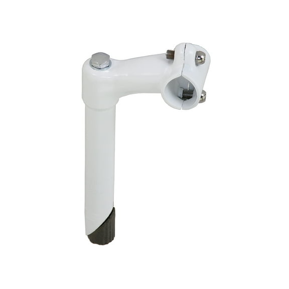 Lowrider bike Stem 22.2 mm W/ 2 Bolt kp-3 White.
