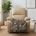 thumbnail image 2 of FOR U DESIGNS Mushroom Leaf Print Recliner Chair Covers Waterproof Reclining Seat Cover for Pets, Machine Washable Reclining Sofa Cover Durable Non-Slip Furniture Protector, 2 of 6
