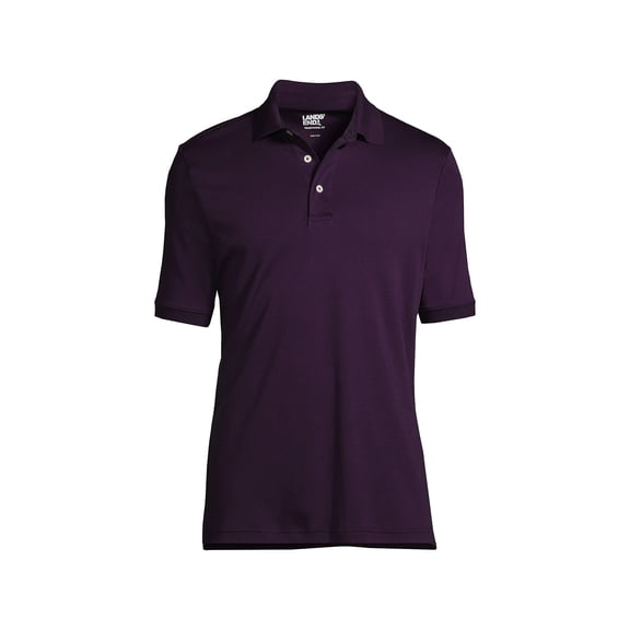 Lands' End Men's Short Sleeve Cotton Supima Polo Shirt