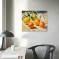 thumbnail image 3 of JEUXUS Framed Canvas Wall Art, Vintage Still Life Wall Art Home Decor, Classical Farmhouse Fruit Oil Painting for Kitchen, Dining Decor,, 3 of 4