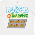 thumbnail image 4 of Inktastic Baker in Training Baking Boys or Girls Toddler T-Shirt, 4 of 5
