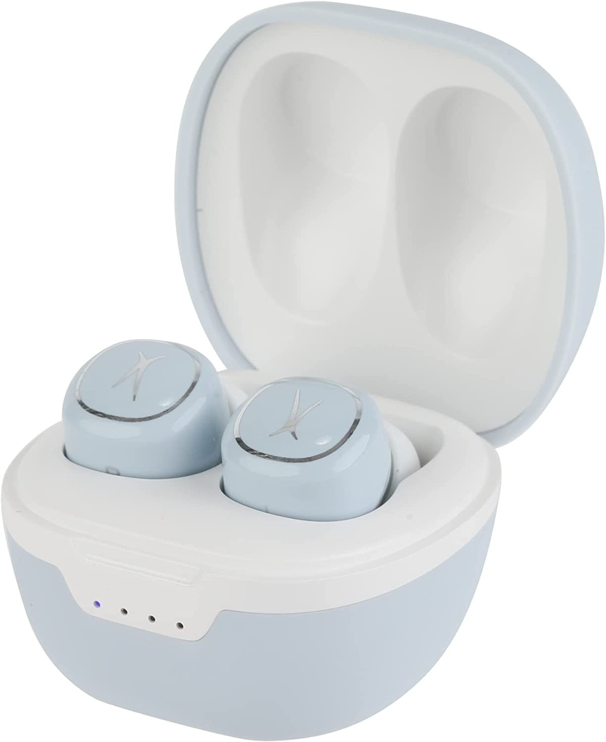 Altec Lansing Nanobud 2.0 True Wireless Earbuds w/charging case/Icy Blue