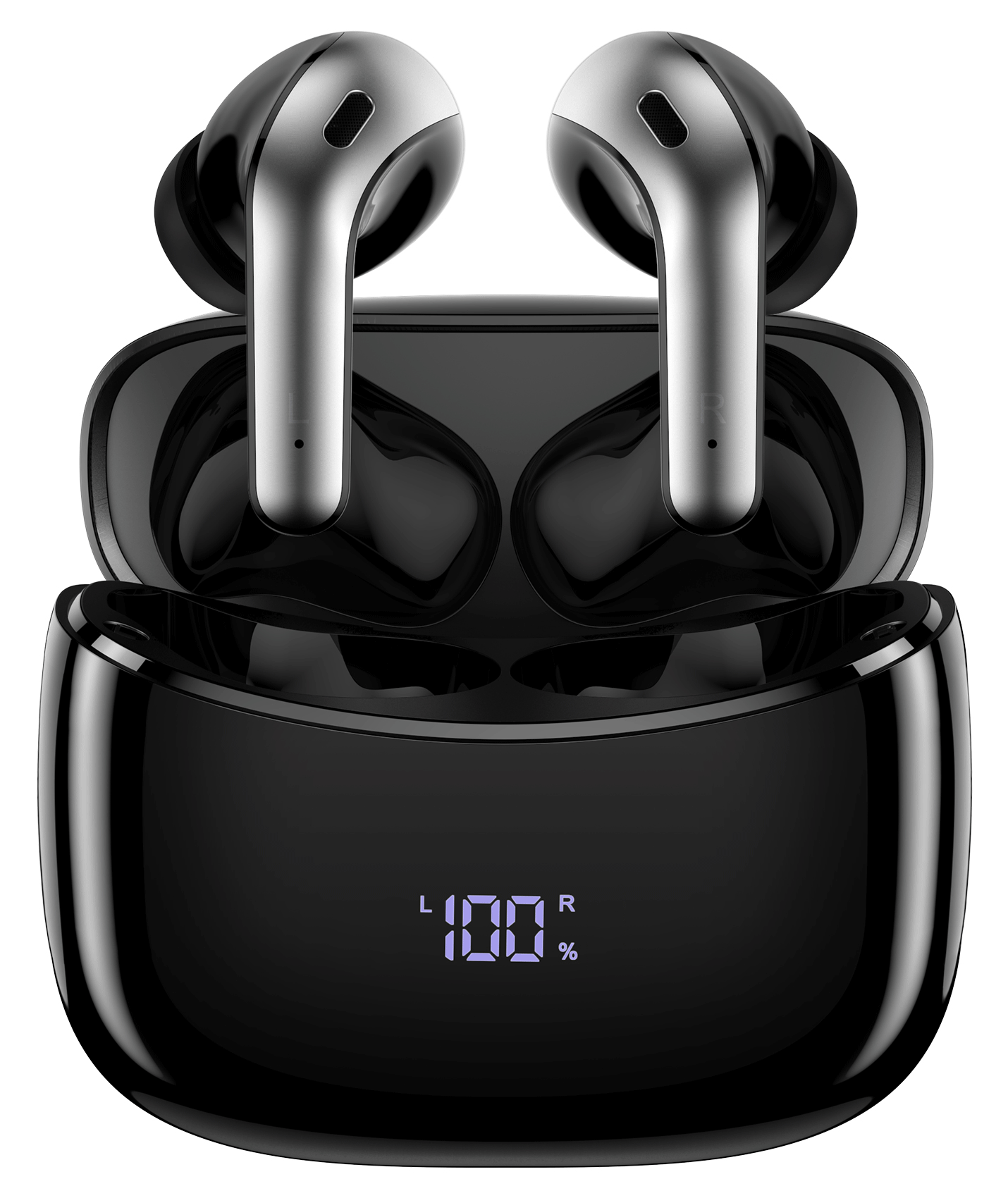 Wireless Earbuds Bluetooth Headset With Microphone Touch Control 