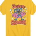 thumbnail image 3 of Sesame Street - Super Grover Cute - Toddler and Youth Short Sleeve Graphic T-Shirt, 3 of 5