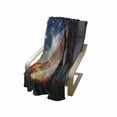 thumbnail image 4 of American Soft Flannel Fleece Blanket, Statue of Liberty National Monument Liberty Island Sunrise with American Flag Scenery, Cozy Plush for Indoor and Outdoor Use, 70" x 90", Black, by Ambesonne, 4 of 6
