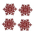 thumbnail image 1 of 4 Sets Navidad de Nieve en apariencia de Montaje de Montaje de Montaje, Mantel de Pillas Antideslizantes., 1 of 9