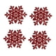 thumbnail image 1 of 4x Paño de de Nieve Fieltro Taza Posavero Taza de Taza de Copa Copa Place Mat 3.9in, 1 of 9