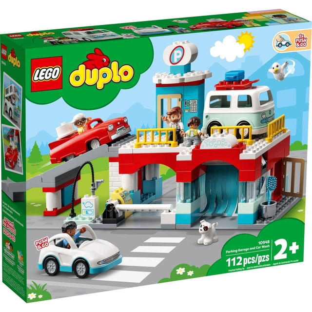 LEGO Duplo Town Aparcamiento y Autolavado 10948