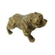 thumbnail image 5 of Figura de perro de latón, miniestatua, artesanía robusta, coleccionable, adorno de mesa, escultura para mesa, dormitorio, escritorio, decoración del Cobre, 5 of 8