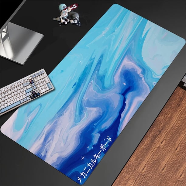 Alfombrilla de ratón para Gaming, alfombrilla de ratón grande XXL de goma Natural, para mesa de ordenador, teclado suave, alfombrilla de escritorio antideslizante, 400x900mm qiuyongming unisex
