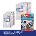 thumbnail image 3 of Bolsas de almacenamiento al vacío Hefty Shrink-Pak 3, grandes, 3 XL, que ahorran espacio, 3 of 7