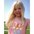 thumbnail image 3 of Paw Patrol Shirt Toddler Girls Skye Everest Nickelodeon Shirt Be Nice Chill Blue 5/6, 3 of 5