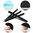 thumbnail image 3 of RAGUPEL 12Pcs Nail File,Sided Black Sand Strip Design Nail Files,Exquisite Shaping and Rubbing Strips Emery Boards for Nails, 3 of 5