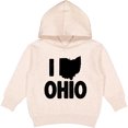 thumbnail image 2 of Inktastic I Love Ohio with State Silhouette Toddler Hoodie, 2 of 4