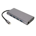 thumbnail image 3 of Type C Hub, USB 3.0 Docking Station 11 In 1 Aluminium Alloy  For Family, 3 of 8
