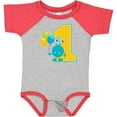 thumbnail image 3 of Inktastic First Birthday Monster Boys or Girls Baby Bodysuit, 3 of 5