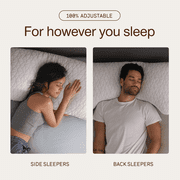 Coop Sleep Goods Original Memory Foam Pillow Refill, Firm Density- 1/2LB - Extra Oomph - GREENGUARD Gold and CertiPUR-US certified