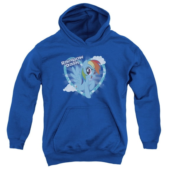 My Little Pony Tv - Rainbow Dash - Youth Hooded Sweatshirt - X-Large