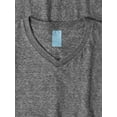 thumbnail image 3 of Hat and Beyond Men's Dual Material V Neck Lightweight Short Sleeve Tee Shirt, 3 of 6