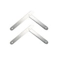thumbnail image 2 of 2x Charnière d'Échelle en Aluminium Robuste avec Vis Connecteur de Tige de Remplacement Blanc, 2 of 4