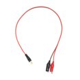 thumbnail image 3 of 10pcs 19.7in Clip To DC Adapter Cable Professional Full Copper Core Stable Transmission DC To Dual Clip Connector For Battery Charging, Battery, Tester Connection, 3 of 8