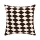 thumbnail image 1 of Funda de cojín moderna, cómoda y duradera para decoración del hogar y el bar. Celosía Marrón, 1 of 7