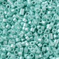thumbnail image 3 of 50gs Baking Paint Glass Seed Beads Cylinder Medium Aquamarine 2.5x2mm Hole: 1.4mm about 5039pcs/50g, 3 of 4