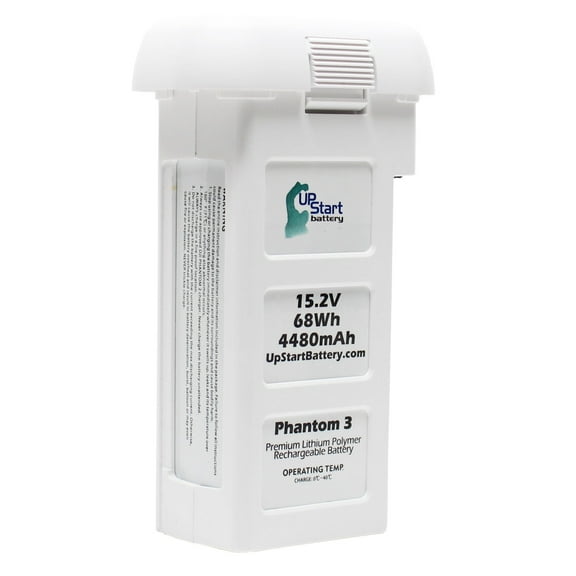 Replacement DJI Phantom 3 Battery - For DJI Phantom 3 Quadcopter Drone - UpStart Battery Brand