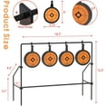 Gun Target Part Adoreal BB Gun Targets Heavy Metal Spinning Pellet Shooting Target for ...