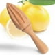 thumbnail image 5 of Exprimidor manual de cítricos de madera de haya, 2 unidades, fácil de sostener, para cocina, naranja, lima, limón, uso diario en casa, bar, cafetería y restaurante., 5 of 6