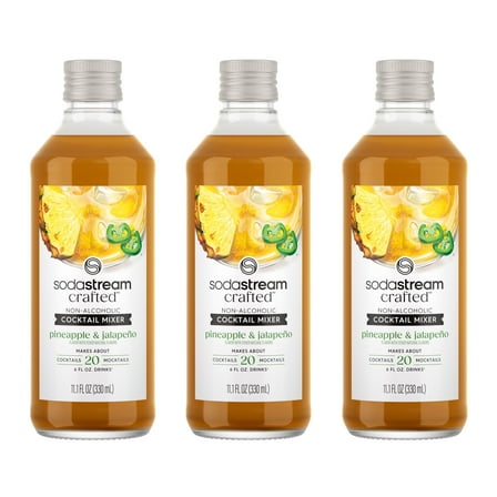 CRAFTED MIXERS PINEAPPLE JALAPENO 3PK