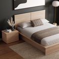 thumbnail image 4 of Nexera James 3 Piece Bedroom Set, Natural Blonde Oak, 4 of 8