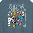 thumbnail image 3 of Disney - Standard Sports - SK8 Crew - Women's Racerback Tank Top, 3 of 5