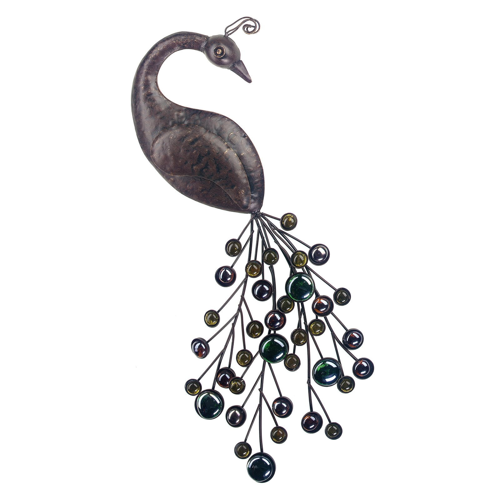 Gardman Peacock Wall Art, 8.75" L x 19" W