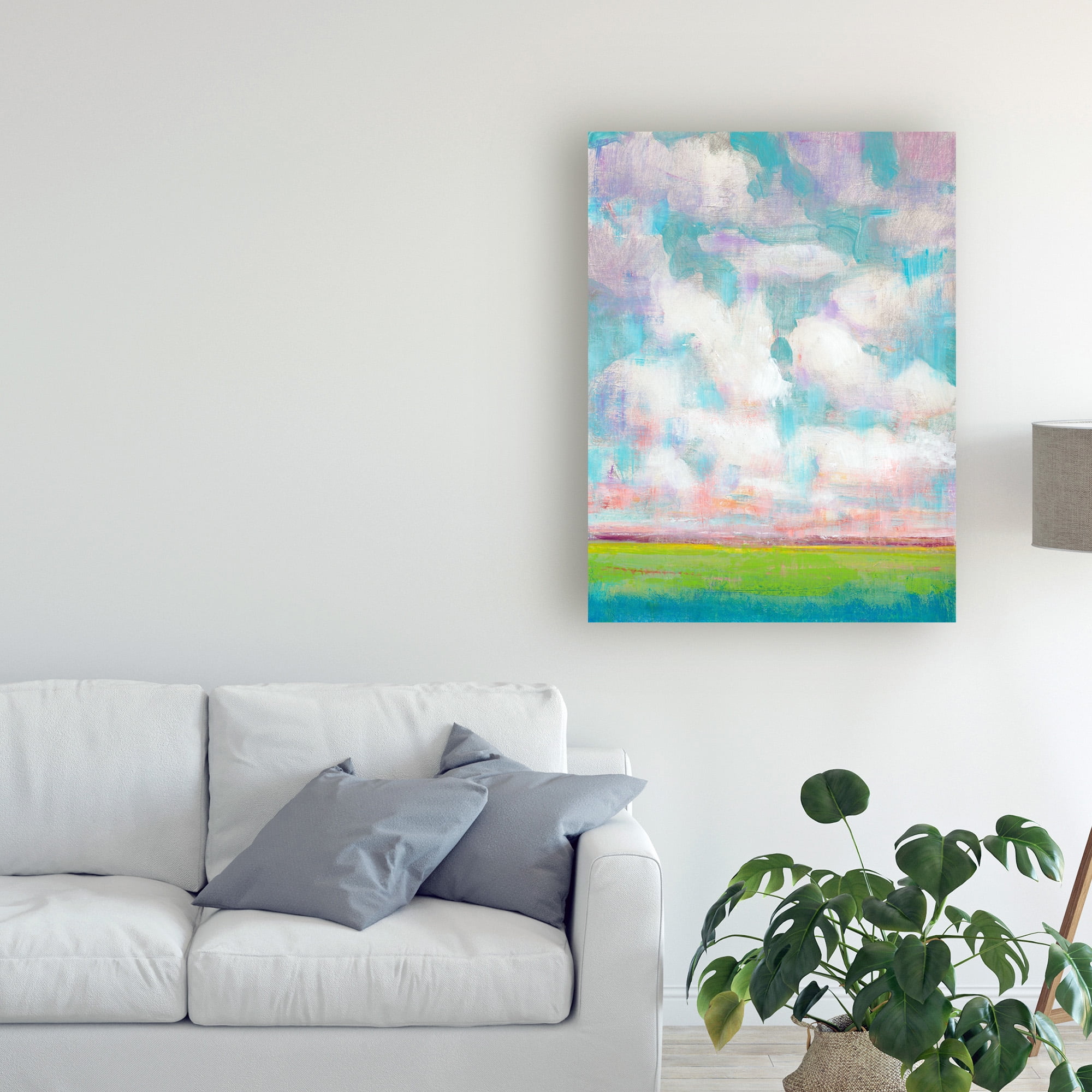 Trademark Fine Art 'Clouds in Motion I' Canvas Art by Tim OToole