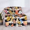 thumbnail image 3 of Disketp Sea Shell Flannel Blankets - Thick and Warm Blanket for Winter, Soft Fuzzy Plush King Blanket for All Seasons40"x30", 3 of 6