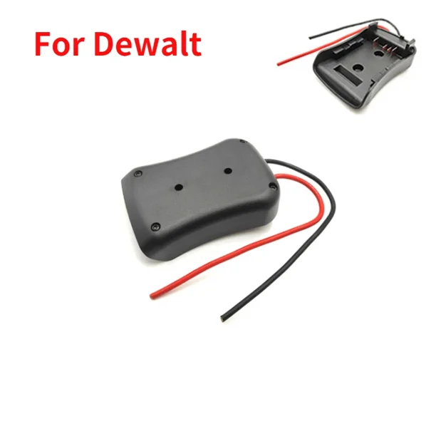 Adaptadores de Batería DIY para Makita/Bosch/Milwaukee/Dewalt/Black&Decker/Ryobi 18V Adaptador de Conector Power Soporte de Base 14 Cables Awg