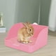 thumbnail image 3 of Caja de Arena para Conejos Sunnimix Inodoro con Bandeja de Arena, 3 of 8