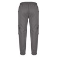 thumbnail image 4 of Cargo Joggers Pants For Men Casual Drawstring Elastic Waist Tapered Work Cargo Pants Outdoor Hiking Trousers With Pockets, 4 of 6