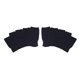thumbnail image 1 of 4 pares de calcetines suaves con punta abierta Calcetines femeninos elegantes de cinco dedos Calcetines de tela elástica Peep Toe Almohadilla de soporte para el antepié para mujeres (negro), 1 of 7
